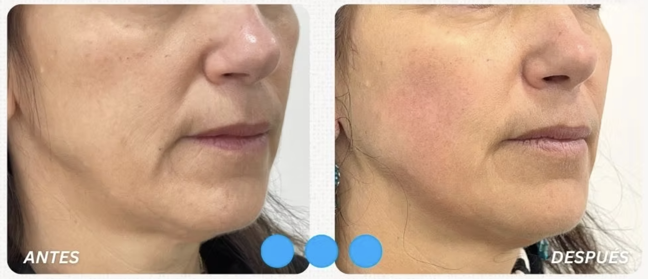 Antes y Despues HIFU Liftera Caso 2